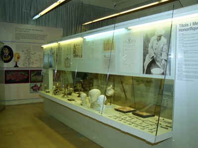 La Sala Darder el 2001. S'havia creat el 1986 per explicar la figura del fundador del Museu.